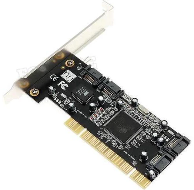 Alt view image 3 of 5 - PCI adapter 4 Ports RAID to PCI Adapter controller card For Desktop/Computer