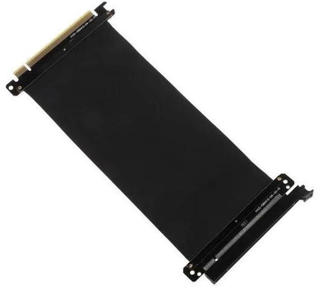Alt view image 3 of 5 - Express 3.0 High Speed 16x Flexible Cable Extension Port Adapter Riser Card Conn