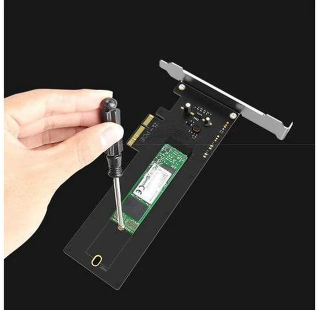 Alt view image 4 of 5 - KT016L PCIE X4 to M.2 NVMe SSD NGFF Adapter Support PCI Express 3.0 X4/X8/X16 Co