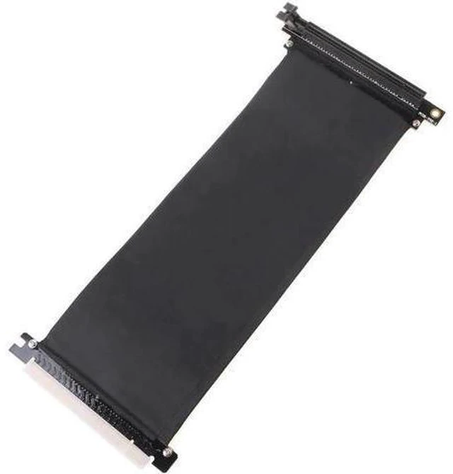 Main image of 20cm/25cm PCI Express PCIe3.0 16X to 16X Flexible Cable Adapter 90 Degree Angle