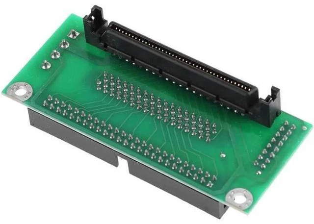 Alt view image 4 of 5 - SCA 80 Pin to 68Pin to 50 Pin IDE Hard Disk Adapter Converter Card Module Board