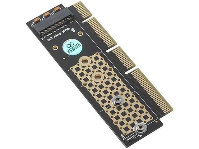 Alt view image 5 of 5 - PCI-E NGFF M.2 NVMe SSD to PCI-E 3.0 16x M Key Port Adapter HDD Extender Expansi