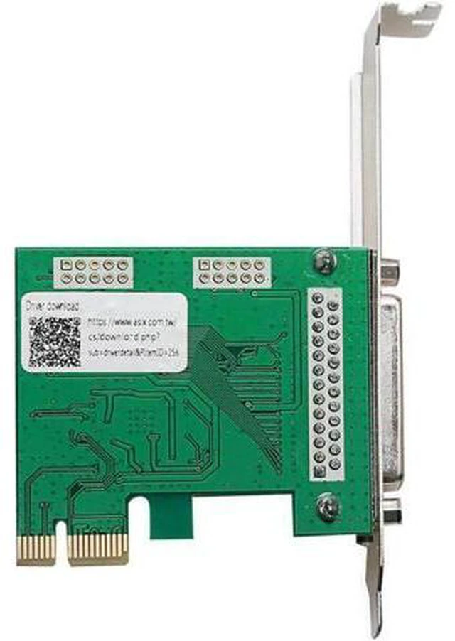 Alt view image 5 of 5 - New High Quality Parallel Port DB25 25Pin pcie riser Card LPT Printer to PCI-E E