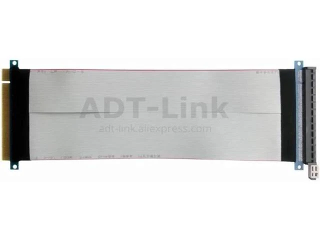 Alt view image 2 of 5 - Express 16X Riser Flexible Cable Male to Female e x16 Extension 16X Riser Card R