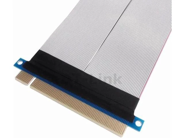 Alt view image 5 of 5 - Express 16X Riser Flexible Cable Male to Female e x16 Extension 16X Riser Card R