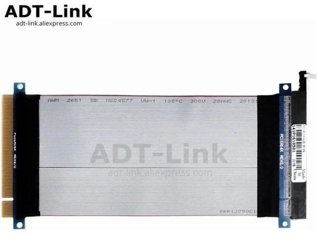 Main image of Express 16X Riser Flexible Cable Male to Female e x16 Extension 16X Riser Card R
