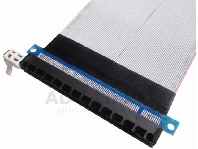 Alt view image 4 of 5 - Express 16X Riser Flexible Cable Male to Female e x16 Extension 16X Riser Card R