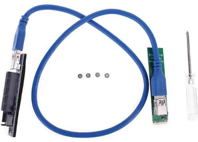 Alt view image 4 of 5 - NVME M.2 to PCI-E X4 Card Extension Port Adapter Expansion Card Graphics Cards P