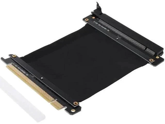 Alt view image 2 of 5 - Express 16x Flexible Cable Riser Card Extension Port Adapter Graphics Video Card