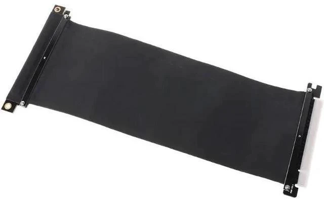 Alt view image 4 of 5 - Express e3.0 16X to 16X Flexible Cable Card Extension Port Adapter 90 Degree Ang