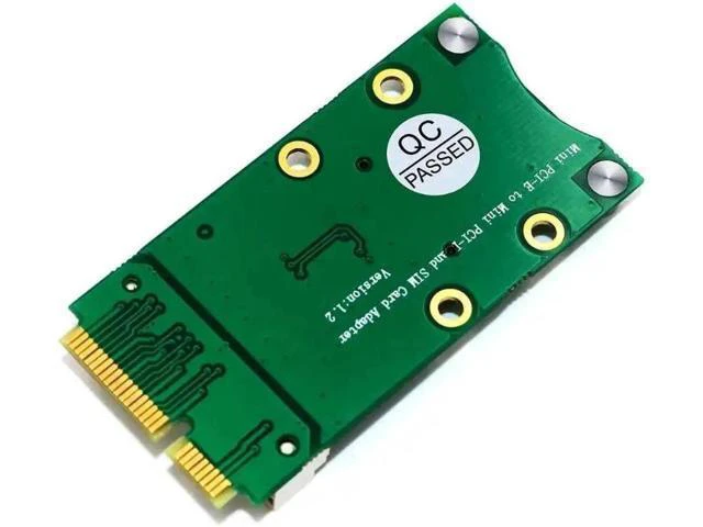 Alt view image 5 of 5 - PCI-E Adapter with SIM Card Slot for 3G/4G WWAN HSPA MODEM LTE Card GPS Card for