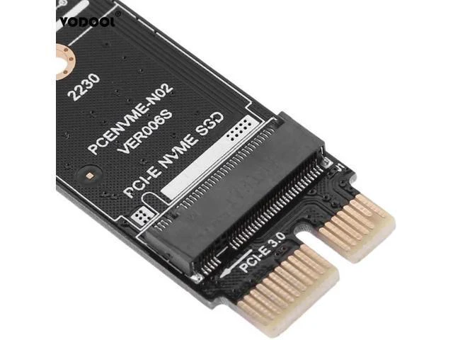 Alt view image 4 of 5 - Mini NVME Adapter Card M.2 to PCI-E3.0 1x High Speed Extension M Key NGFF Conver