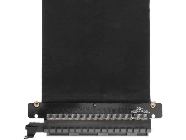 Alt view image 4 of 5 - PCI Express 16x Flexible Cable Riser Graphics Card Extension Port Adapter Riser