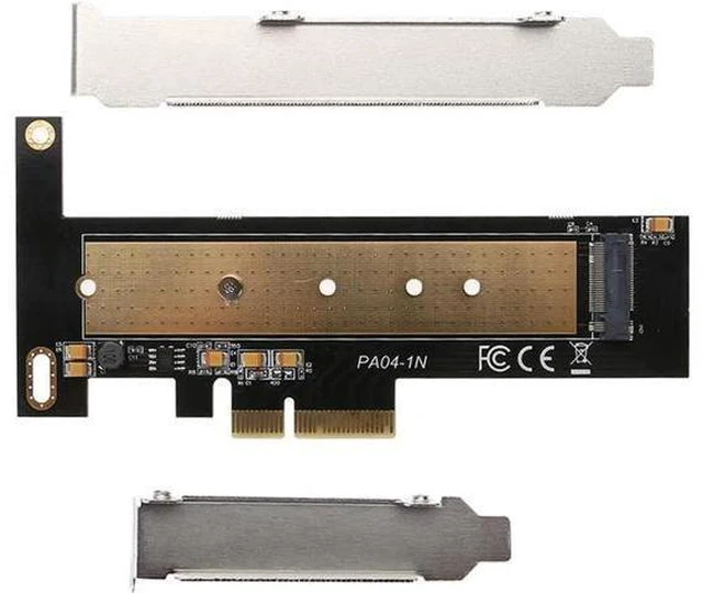 Main image of NVMe SSD to PCIE X4 adapter M Key interface card Suppor PCI-e PCI Express 3.0 x4
