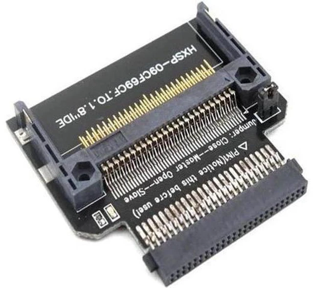 Main image of Q New Compact Flash CF to 1.8" IDE 50 Pin Converter Adapter Hard Drive riser car
