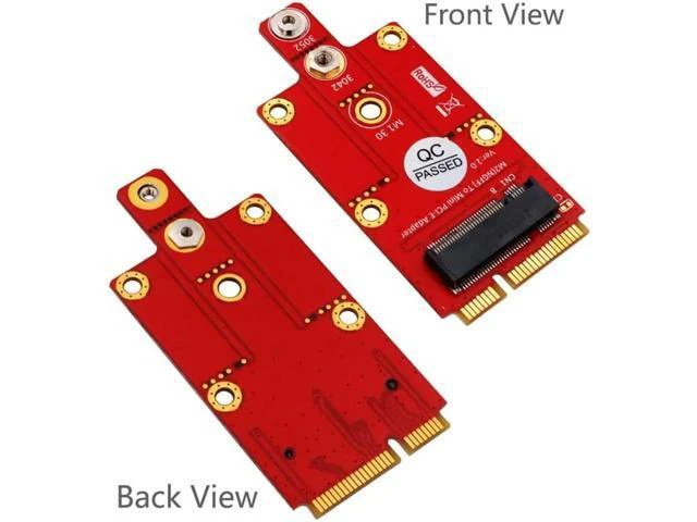 Alt view image 5 of 5 - Key B to Mini PCIE PCI-E Adapter Converter for 3G/4G/5G Module with Screwdriver