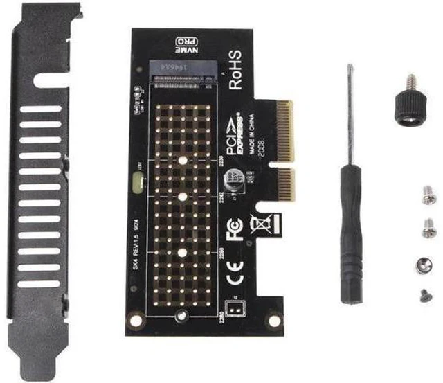 Main image of NVMe SSD NGFF to PCIE X4 Adapter M Key Interface Expansion Card Support PCI Expr