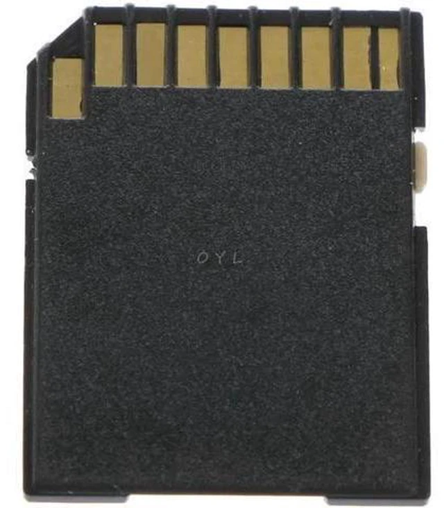 Alt view image 3 of 5 - 10Pcs Micro TransFlash TF To SDHC Memory Card Adapter Converter Black