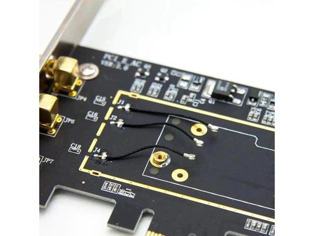 Alt view image 2 of 5 - for Broadcom BCM94331 BCM94360CD BCM943602CDAX BCM943602CS WLAN Card Desktop PCI