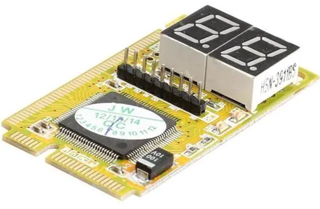Alt view image 3 of 5 - 3 in 1 Mini PCI/PCI-E LPC POST Tester Diagnostics Debug post Card Adapter Analyz