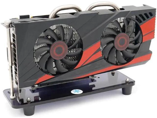 Alt view image 2 of 5 - 1pc PCI-E3.0 16X Adapter Riser Card Cooler Vertical Graphics Card video card Bra