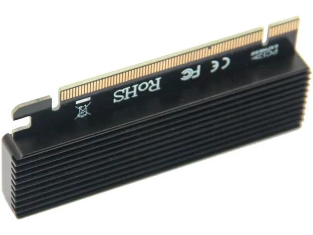 Alt view image 2 of 5 - 16x to M Key NGFF SSD Card with Case for 950 PRO 600P M.2 PCI express SSD Mother