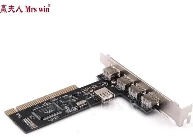Alt view image 3 of 4 - USB 2.0 Controller Card 4 Port 480Mbps High Speed Adapter