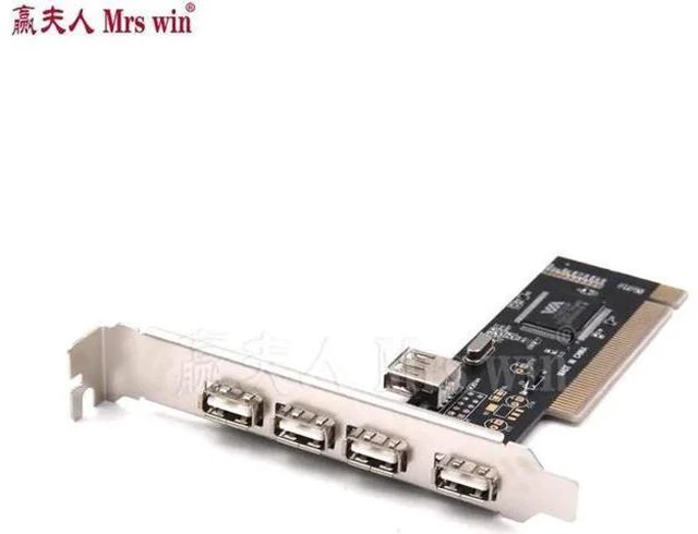 Alt view image 2 of 4 - USB 2.0 Controller Card 4 Port 480Mbps High Speed Adapter