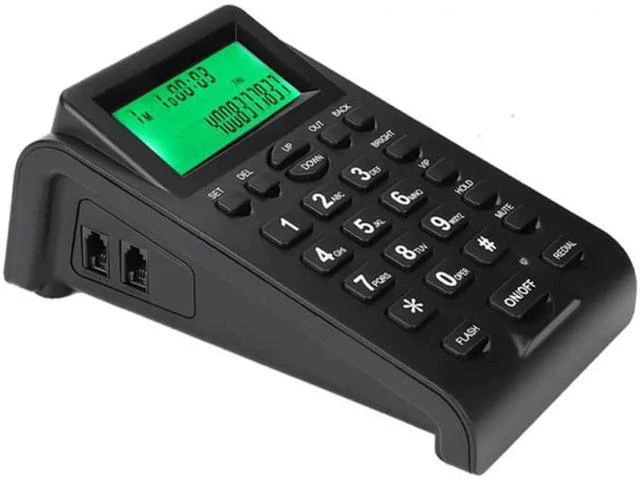 Alt view image 5 of 6 - Practical Caller ID Display Call Center Noise Reduction Headset Telephone for Tr