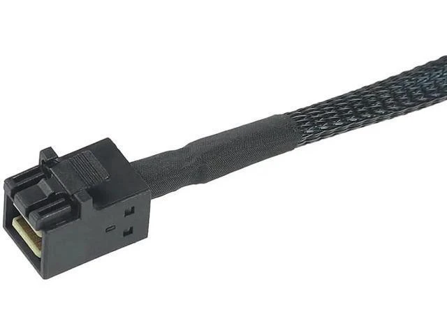 Alt view image 2 of 6 - Heretom 2PCS 36-pin Internal Mini-SAS SFF-8643 HD Right Angle to 36-pin Internal