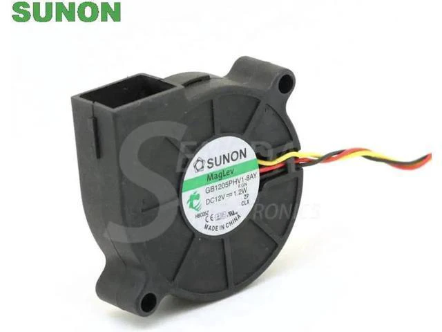 Alt view image 2 of 3 - For Sunon GB1205PHV1-8AY F.GN DC 12V 1.2W Server Cooling turbo Blower Fan 51x51x