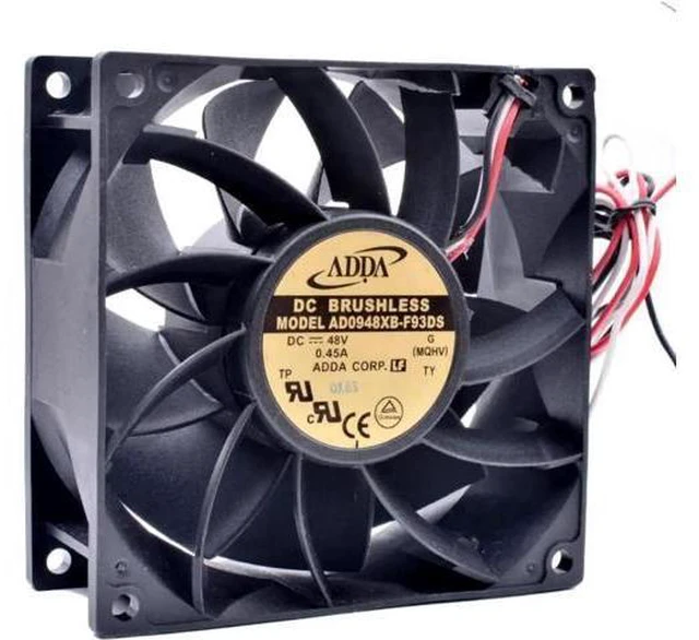 Main image of AD0948XB-F93DS 9cm 92x92x38mm 9038 48V 0.45A communication server cooling fan