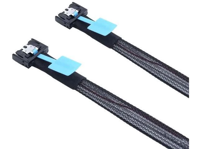 Alt view image 3 of 6 - SFF-8654 4i to MCIO 4i Cable \u2013 30G High-Speed Server Data Interconnect (0.5