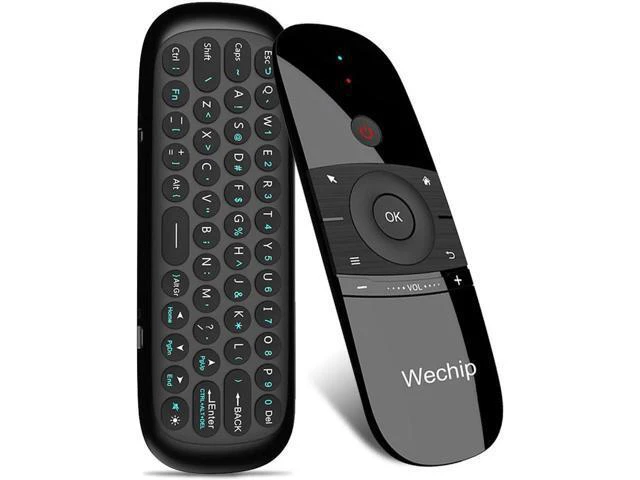Alt view image 3 of 6 - Wechip W1 Mini Air Mouse Gyro Sensing 2.4G Remote Contro English or Russian Wire
