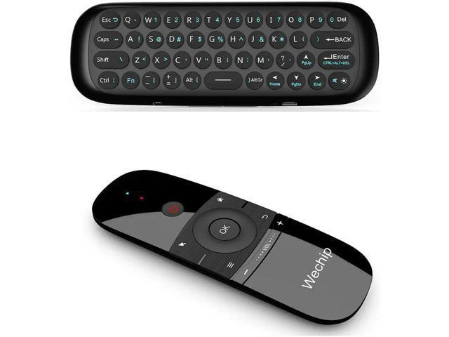 Alt view image 6 of 6 - Wechip W1 Mini Air Mouse Gyro Sensing 2.4G Remote Contro English or Russian Wire