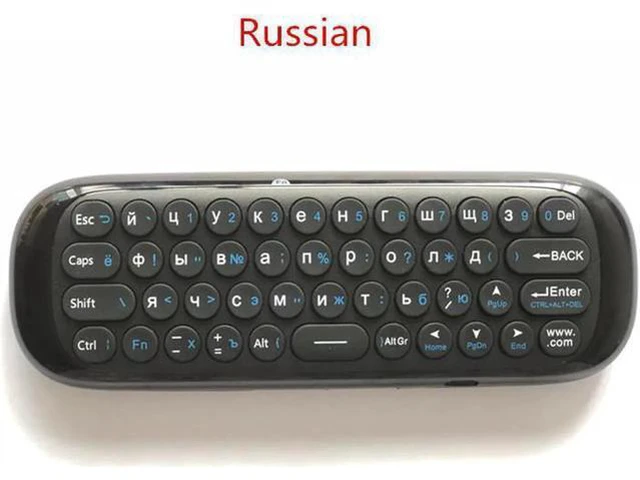 Alt view image 2 of 6 - Wechip W1 Russian Or English Version 2.4GHz Wireless Keyboard Mini Fly Air Mouse