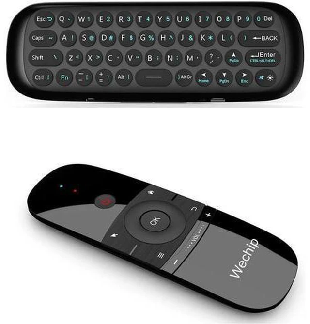 Alt view image 3 of 6 - Wechip W1 Russian Or English Version 2.4GHz Wireless Keyboard Mini Fly Air Mouse