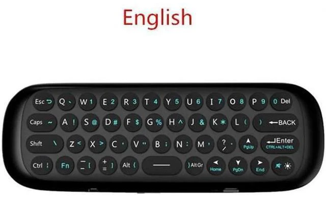 Alt view image 5 of 6 - Wechip W1 Russian Or English Version 2.4GHz Wireless Keyboard Mini Fly Air Mouse