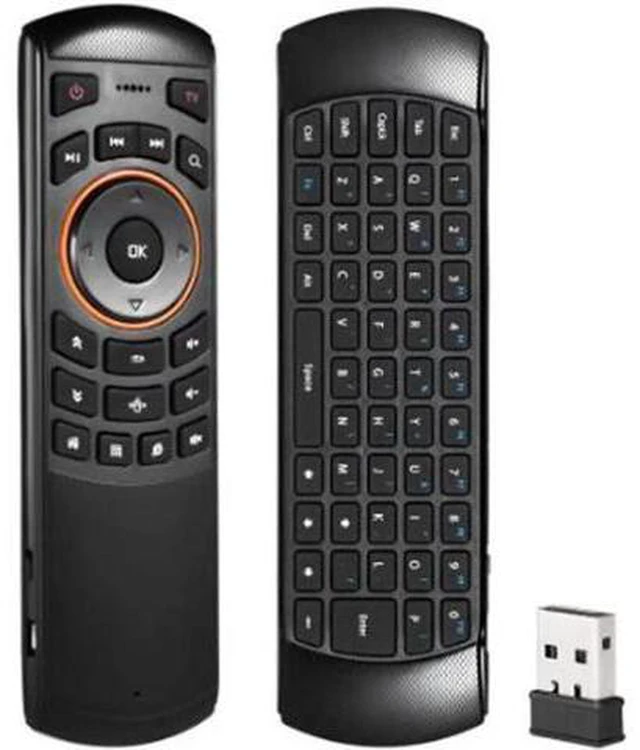 Alt view image 4 of 6 - MLLSE Wireless Keyboard Fly air Mouse X6 2.4GHz with Voice Remote Controller wit