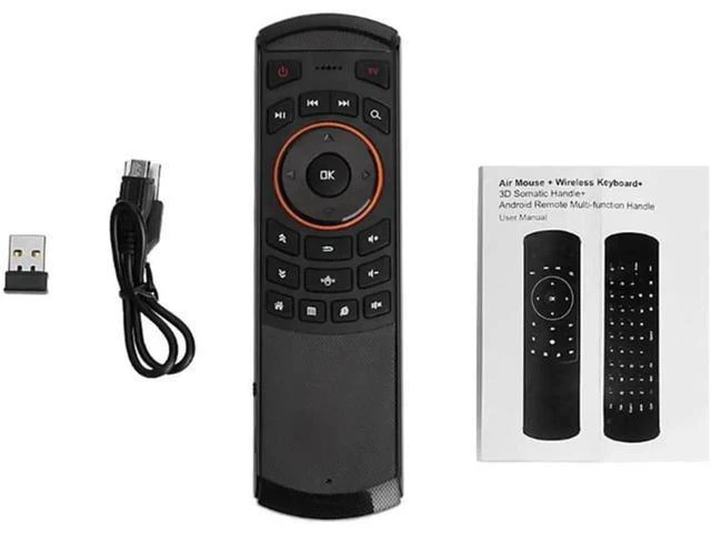 Alt view image 5 of 6 - MLLSE Wireless Keyboard Fly air Mouse X6 2.4GHz with Voice Remote Controller wit