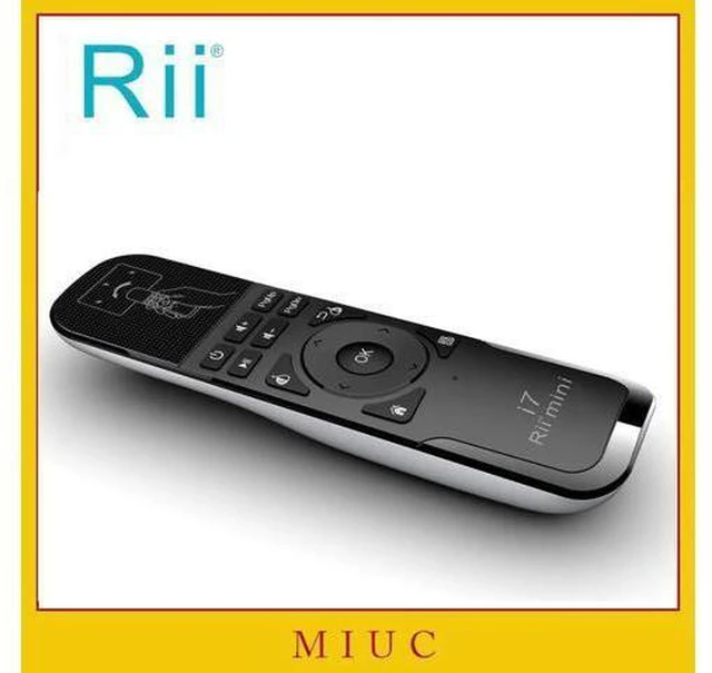 Main image of Rii i7 Mini Air Mouse 2.4GHz Wireless Remote Control Built-in 6 Axis for PC Smar