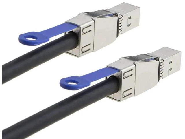 Alt view image 2 of 5 - Mini SAS HD SFF-8644 to Mini SAS SFF-8644 Cable with IC \u2013 High Speed Server