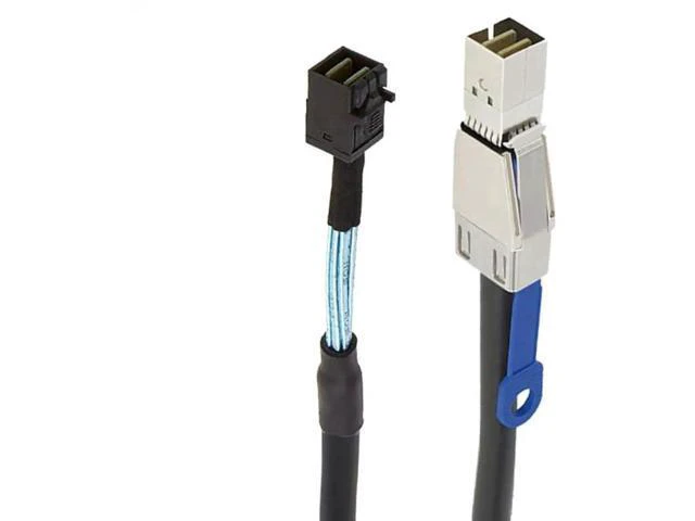 Alt view image 5 of 5 - Mini SAS HD Cable with IC SFF-8644 to SFF-8643 \u2013 12Gbps High-Speed Server I