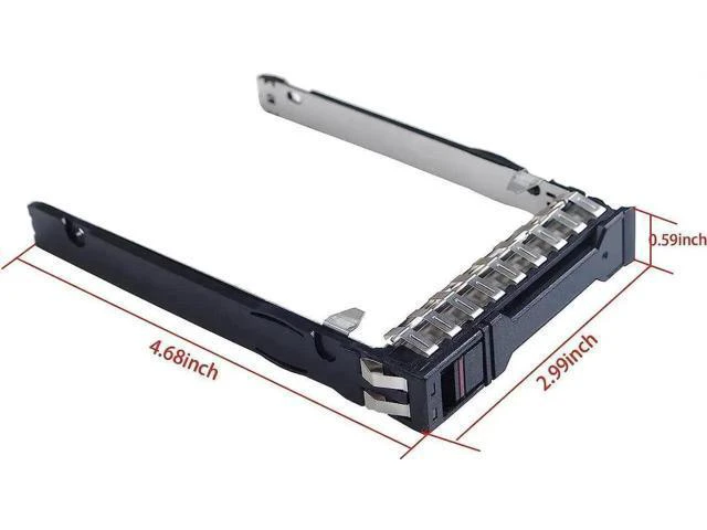 Alt view image 4 of 5 - 2PCS 2.5 Drive Tray Caddy P22892 P22892-002 for H-P G10 Gen10 Plus V2 G11 Server