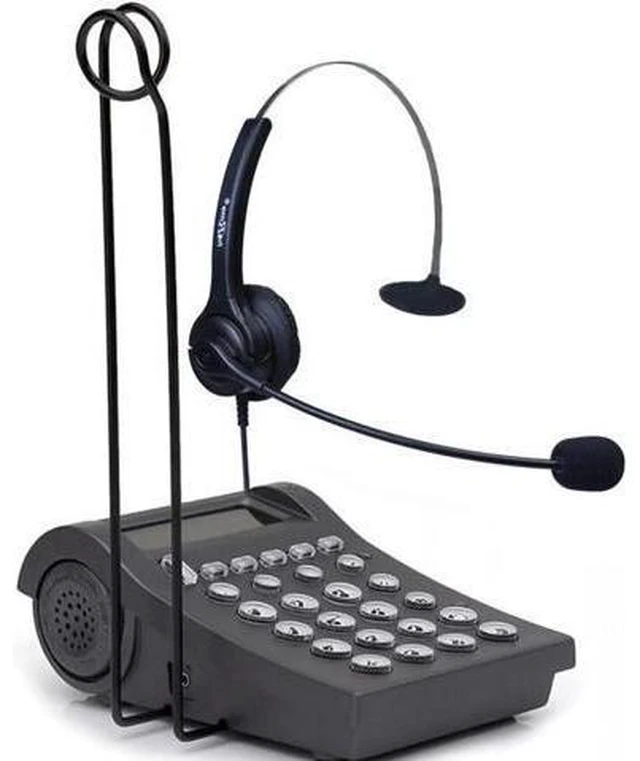 Main image of Call center phone Office telephone with Volume Mute function telephone with RJ9