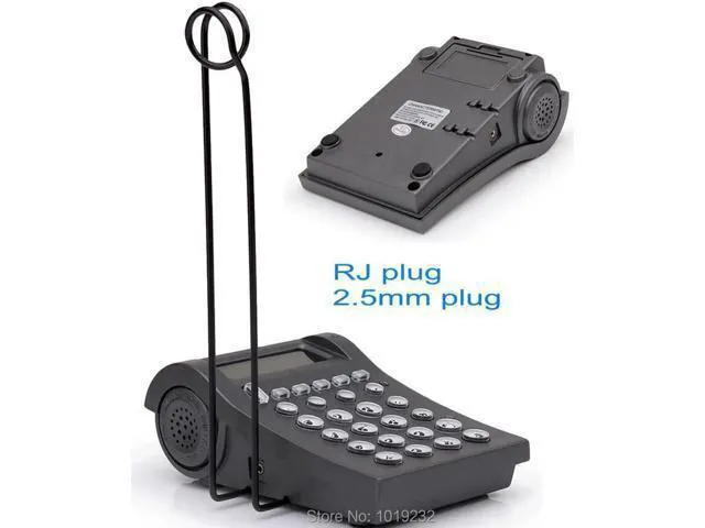 Alt view image 3 of 6 - Call center phone Office telephone with Volume Mute function telephone with RJ9