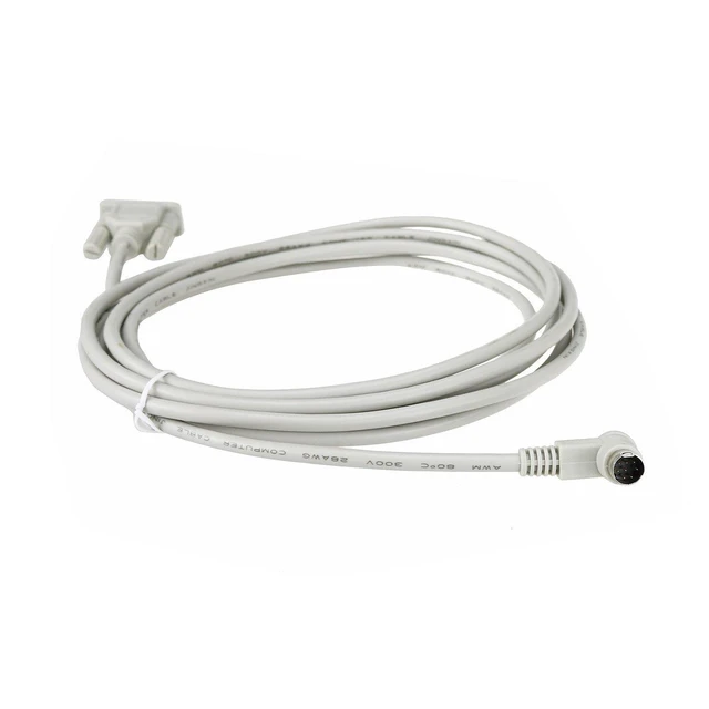 Alt view image 3 of 4 - Micrologix Programming Cable, Compatible 1761-CBL-PM02 1000, 1100, 1200, 1500 Se