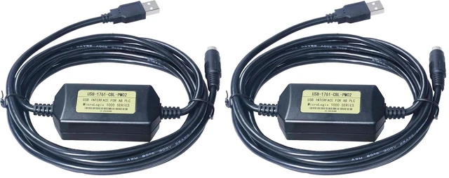 Main image of PLC Micrologix Cable USB Interface Compatible PLC Micrologix 1000, 1200, 1400 Se