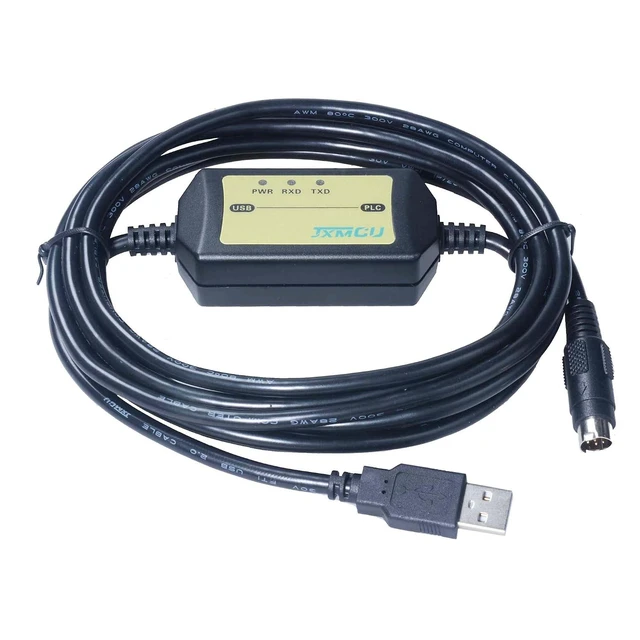 Alt view image 2 of 4 - PLC Micrologix Cable USB Interface Compatible PLC Micrologix 1000, 1200, 1400 Se