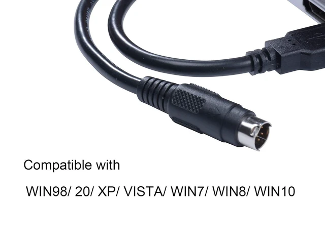 Alt view image 4 of 4 - PLC Micrologix Cable USB Interface Compatible PLC Micrologix 1000, 1200, 1400 Se